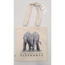 Remembering Elephants - Tote Bag